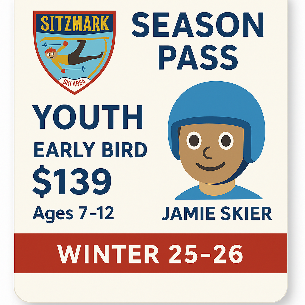 Youth Season Pass (7–12) – Early