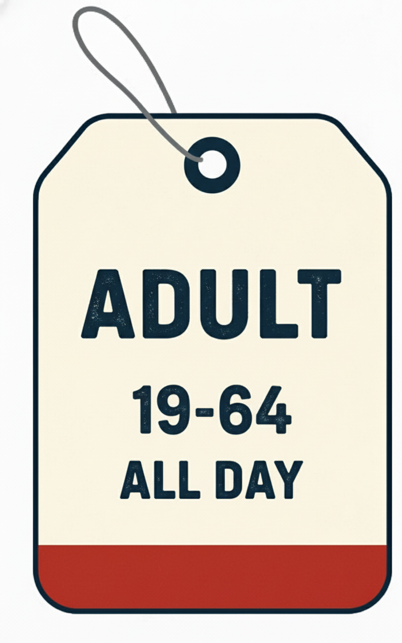 Adult All-Day Ticket