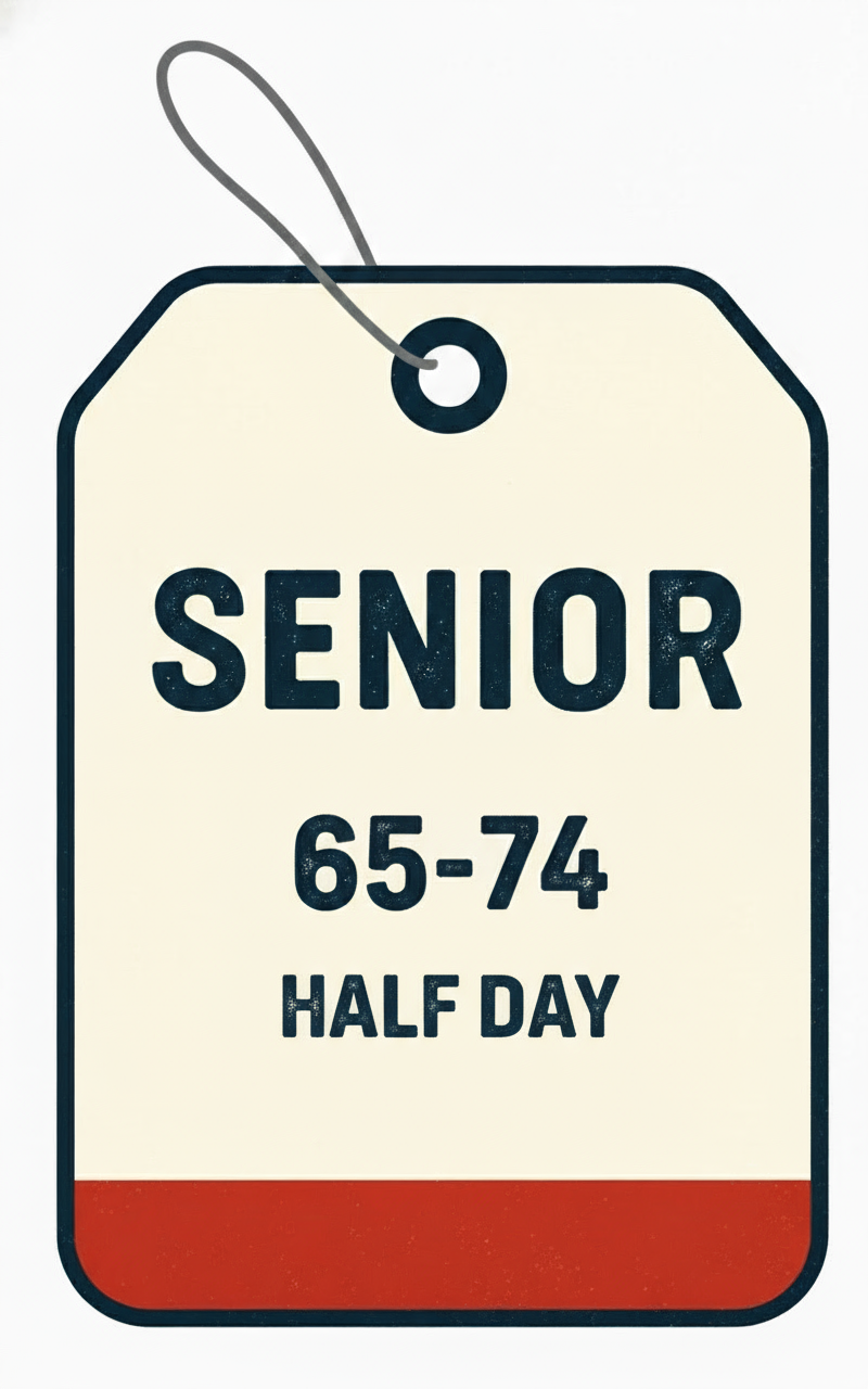 Senior All-Day Ticket (65-74)
